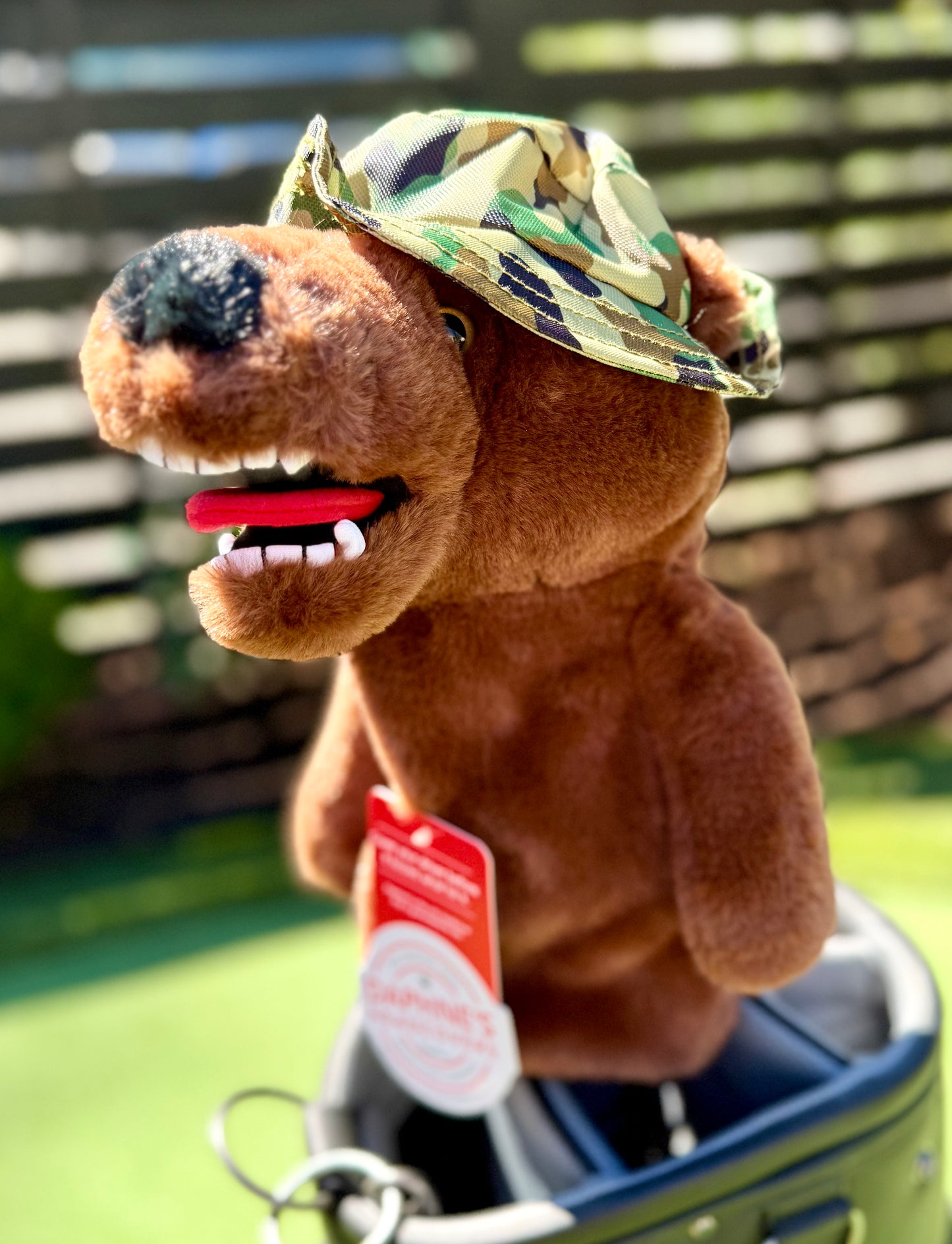 Military Bear Headcover
