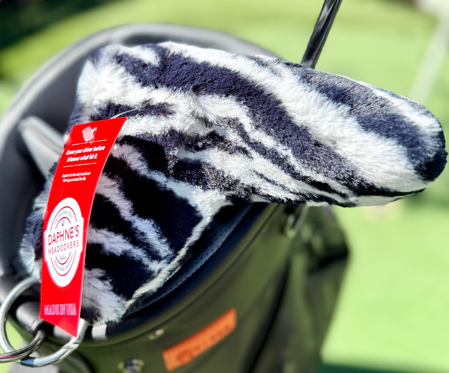 Zebra Putter Cover