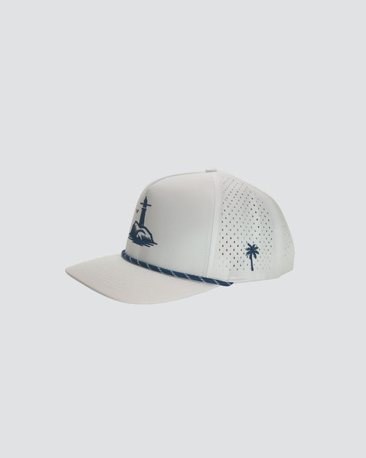 Island Light House #white-navy