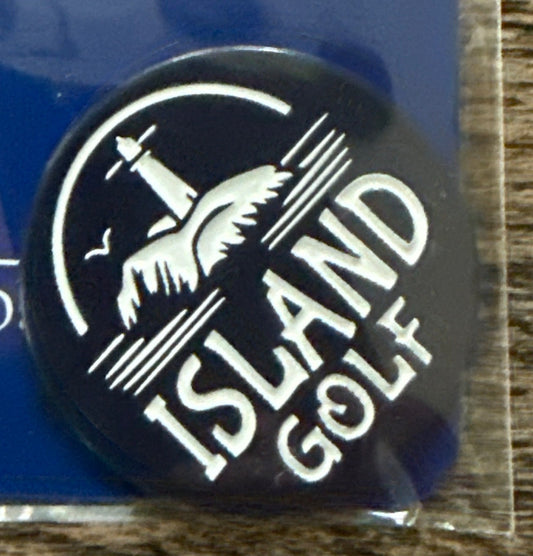 Island Golf Ball Marker