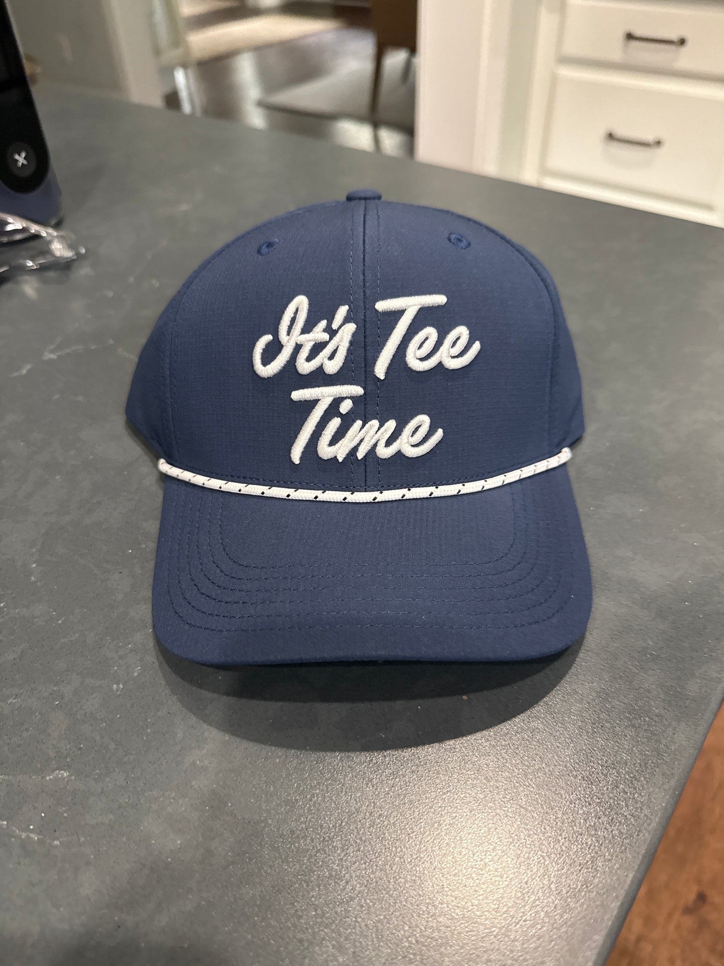 PGA Tour Tee Time Hat Blue