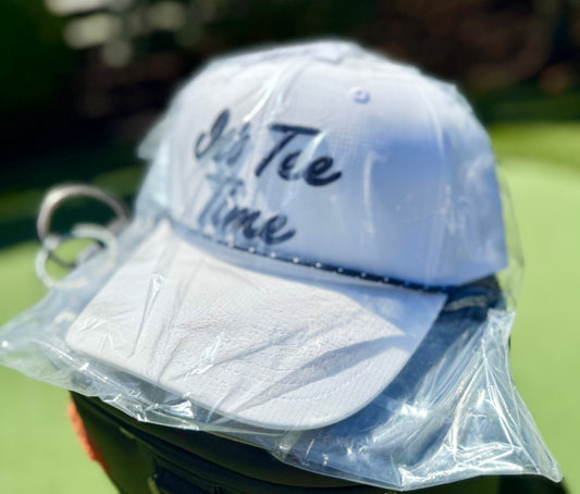 PGA Tour Tee Time Hat White