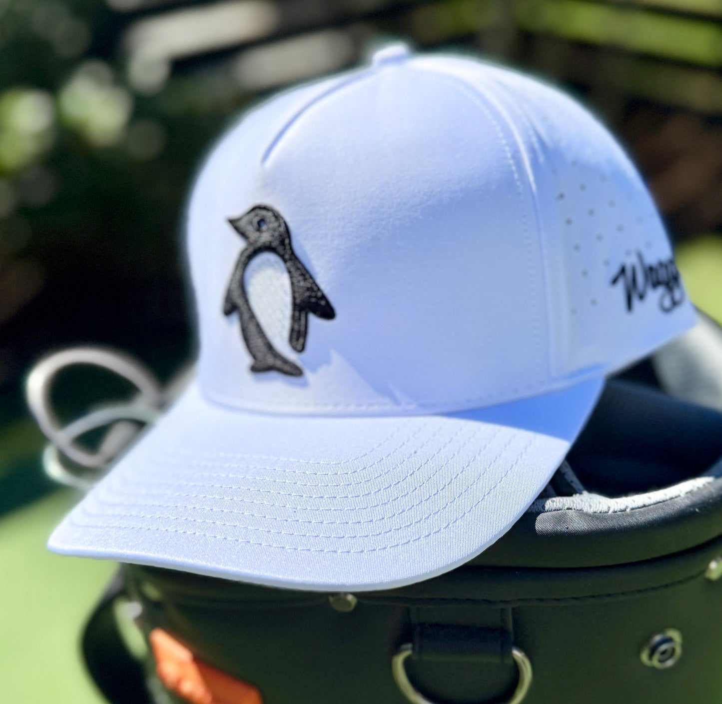 Waggle Waddle Wedge Hat White