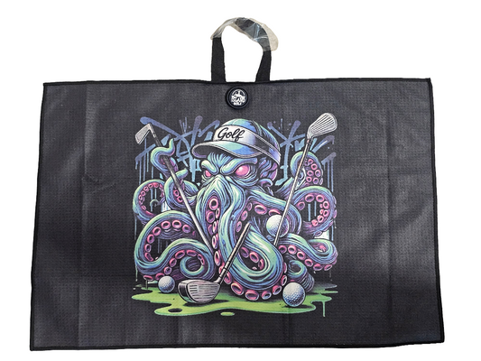 Kraken Golf Towel
